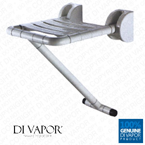 Folding Shower Seat With Leg for Elderly and Disabled | ABS Stainless Steel