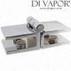 Glass DVH46 Hinge