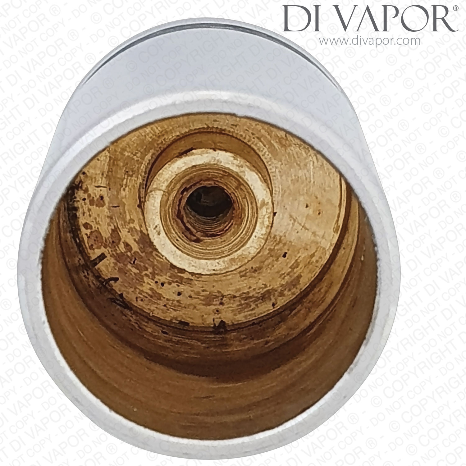 17.8mm x 25mm Shower Bath Valve Diverter Knob Replacement M3 Screw Fitting Chrome Metal