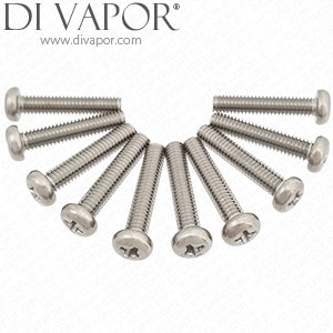 M4 x 20mm Long Thread Panhead Screw - Pack of 10