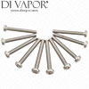 M4 x 30mm Long Thread Panhead Screw - Pack of 10