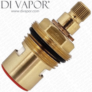 46mm Flow Cartridge 32 SplineQuarter Turn Clockwise Turn On DVT60