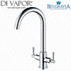Belgravia Kitchen Monobloc Two Lever Tap - Chrome (Replacement for Franke Olympus Tap)