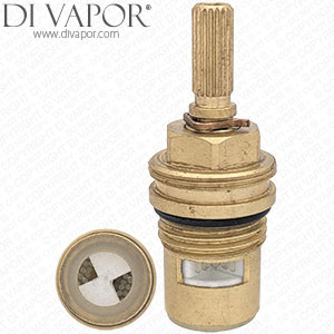 59mm 1/2 Inch Flow Cartridge - Clockwise Turn to Open - 20 Spline