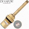 92mm 1/2 Inch Flow Cartridge - Anti-Clockwise Turn to Open - 20 Spline - Made by Vado England