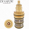DVX34 Thermostatic Cartridge Replacement - 108mm Height - 45mm Fitting Thread - 24 Spline