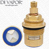 52mm Flow Cartridge Replacement - 3/4" - Anti-Clockwise Open - 32 Spline