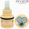 22mm 3-Way Diverter Cartridge with 7mm x 7mm Square Head