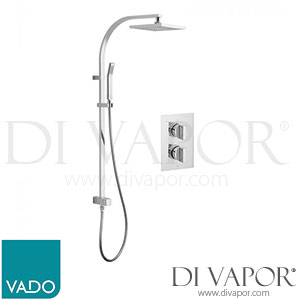 VADO DX-17129-NOT-CP Notion Square Concealed Shower Valve Spare Parts