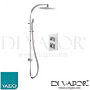 VADO DX-17129-NOT-CP Spare Parts