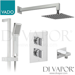 VADO DX-172250-NOT-CP DX Notion Thermostatic Shower Valve Spare Parts