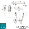 VADO DX 172251 MIX CP DX Spare Parts Diagram