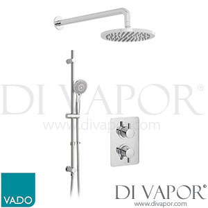 Vado DX-172252-CELSQ-CP DX Celsius 2 Outlet Thermostatic Shower Set Spare Parts