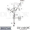 Bristan DX BAS C Mixer Spare Tech Diagram