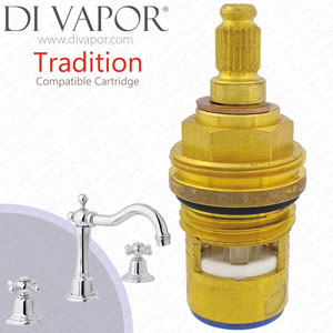 Damixa Tradition 3 hole Cold Tap Cartridge Compatible Spare