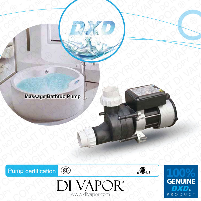 Dxd 8a 0 5kw 0 75hp Water Circulation Pump For Hot Tub Spa