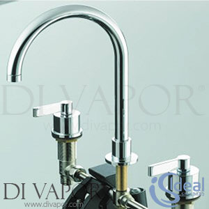 Ideal E0062AA Silver Basin Mixer Tap - No Waste - Spare Parts