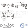 Ideal E0063AA Mixer Spare Diagram