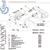 Ideal E0063AA Mixer Spare Tech Diagram