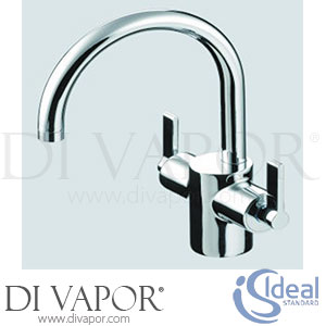 Ideal E0066AA Silver Dual Control Basin Mixer Spare Parts