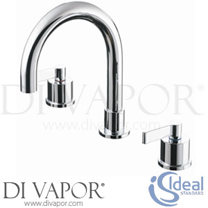 Ideal Standard E0070AA Silver Dual Control Bath Filler Spare Parts