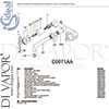 Ideal Standard E0071AA Spare Tech Diagram