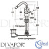 Ideal Standard E0074AA Mixer Spare Diagram