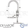 Ideal Standard E0084AA Mixer Spare Diagram