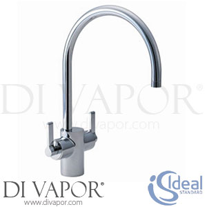Ideal Standard Silver Dual Control One Taphole Sink Mixer Spare Parts E0084AA