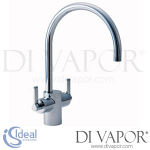 Ideal Standard E0084AA Silver Dual Control One Taphole Sink Mixer Kitchen Tap Spare Parts