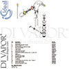 Ideal Standard E0116AA Mixer Spare Tech Diagram