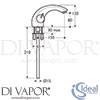 Ideal Standard E0126AA Spare Diagram