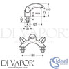 Ideal Standard E0136AA Spare Diagram