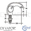 Ideal Standard E0166AA Spare Diagram
