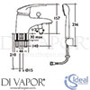 Ideal Standard E0305AA Mixer Spare Diagram