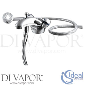 Ideal Standard E0645AA Waterways Q/T Dual Control One Taphole Quarter Turn Bath Shower Mixer Spare Parts