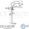 Ideal Standard E0685AA Spare Diagram