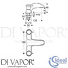 Ideal Standard E0705AA Spare Diagram