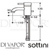 Sottini E1950AA GEN1 Spare Diagram