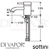 Sottini E1950AA Spare Diagram