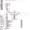 Sottini E1960AA Mixer Spare Tech Diagram