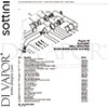 Sottini E1961AA GEN1 Mixer Spare Tech Diagram