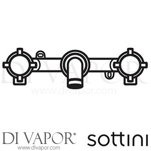 Sottini Alchemy Dual Control Wall Basin Mixer Spare Parts E1962AA GEN1