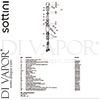 Sottini E1964AA GEN1 Mixer Spare Tech Diagram