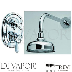 Trevi E3335AA Tradition Built-in Shower Pack Spare Parts