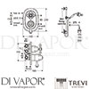 Trevi E3345AA Spare Tech Diagram