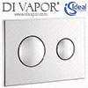 Ideal Standard Toilet Flush Plate (Chrome) - E4437AA