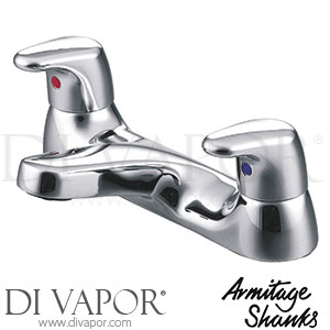 Armitage Shanks Sandringham SL Chrome Dual Control Bath Lever Tap Spare Parts E5069AA GEN1