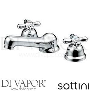 Sottini E5145AA Reprise Dual Control Three Taphole Bath Filler Spare Parts