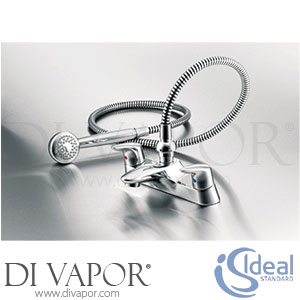 Ideal Standard E5413AA Ceramix Dual Control Two Taphole Bath Shower Mixer with Kit Spare Parts